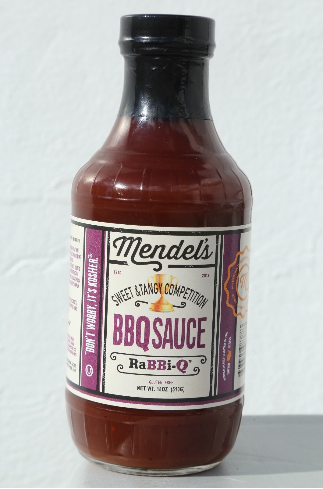 Mendel's BBQ Sauce Variety Pack - Sweet & Tangy Competition, Pomegranate Honey & Kansas City Flavors | Kosher & Gluten Free | Perfect for Grilling, Picnics & Tailgating