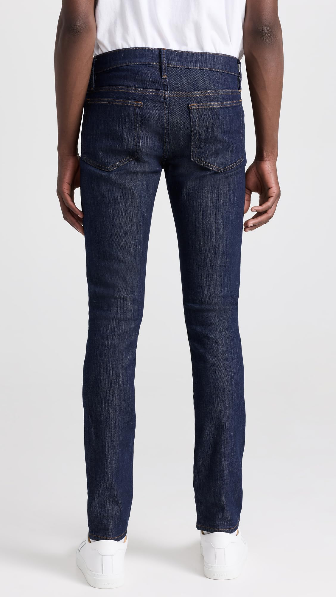 FRAME Men's L'Homme Slim Fit Stretch Denim Jeans - Comfortable Slim Leg Pants for Casual Wear & Office Style