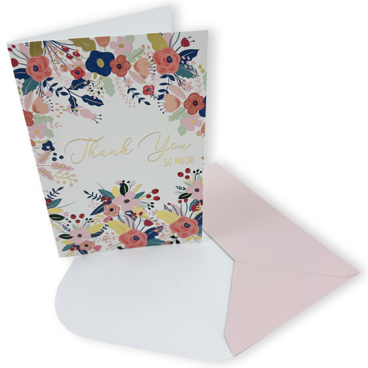 Elegant Elena Thank You Note Cards - Set of 20 Blank Greeting Cards with Envelopes - Perfect for Weddings, Birthdays & Appreciation Gifts