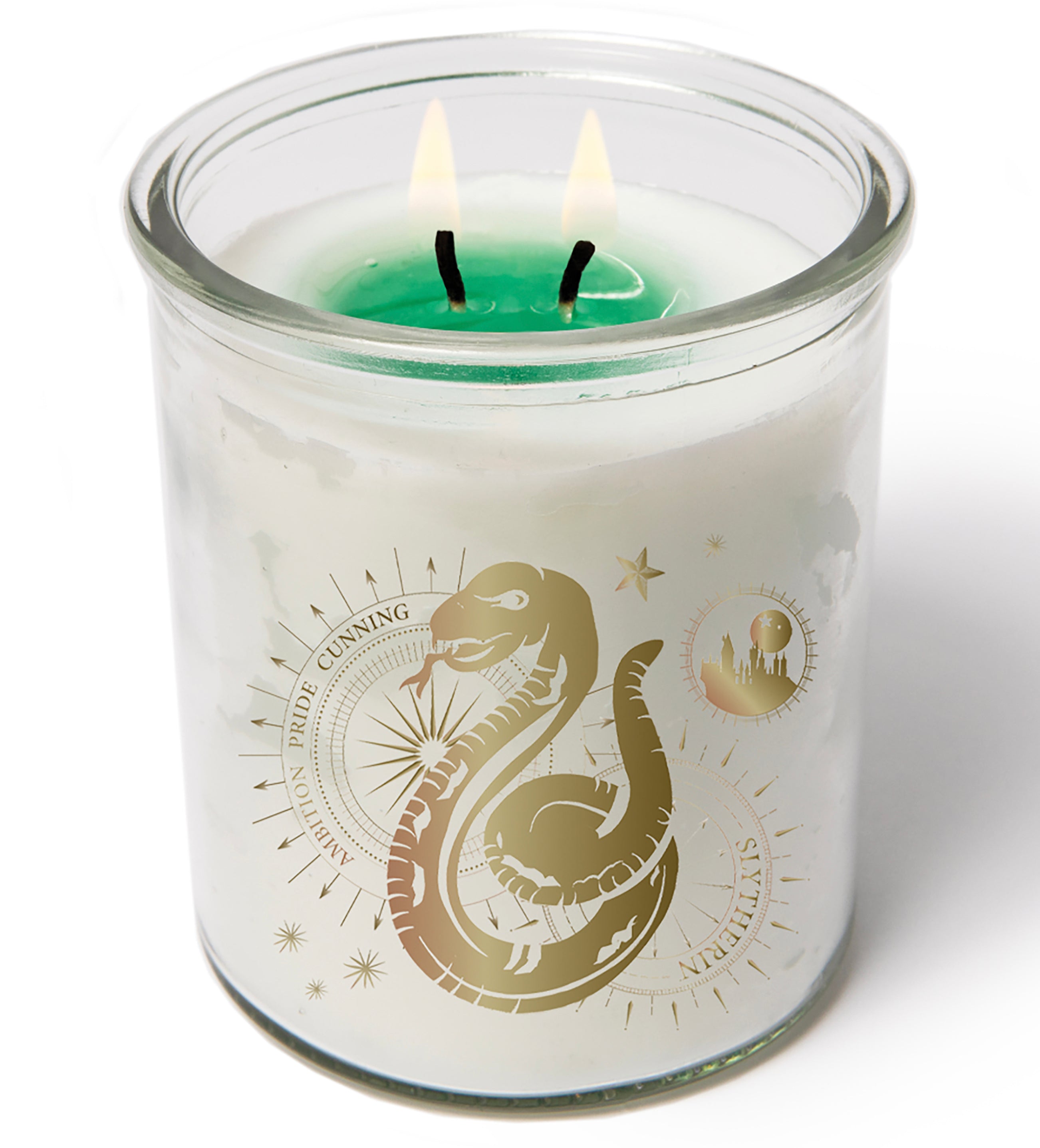 Harry Potter Slytherin House Color Changing Candle - Magical LED Wax Candle for Home Decor, Gifts, and Harry Potter Themed Parties