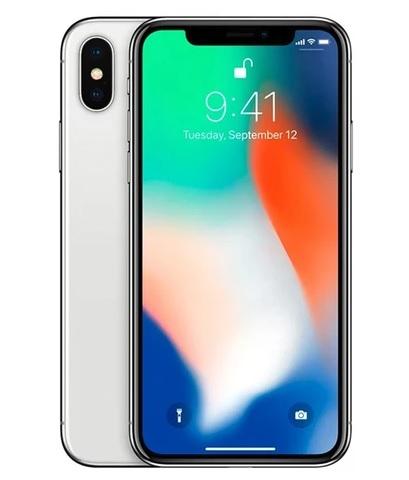 Refurbished Apple iPhone X 64GB - Silver (Unlocked) | Premium Renewed Smartphone for Work, Travel & Daily Use