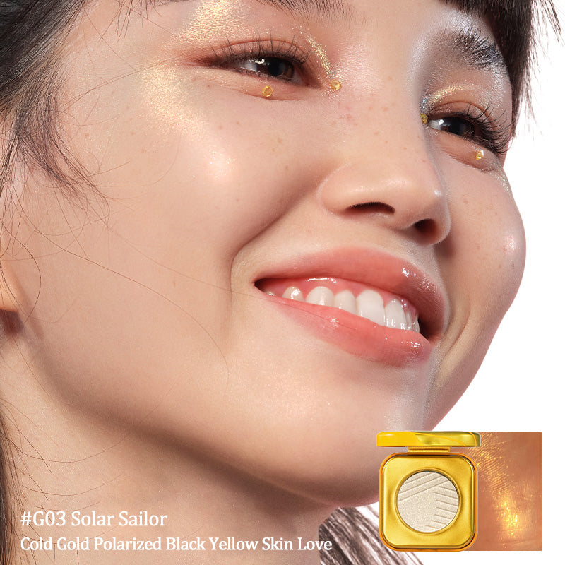KALEIDOS Space Age Highlighter - Vegan & Cruelty-Free Makeup for Glowing Skin | Perfect for Night Out & Special Occasions