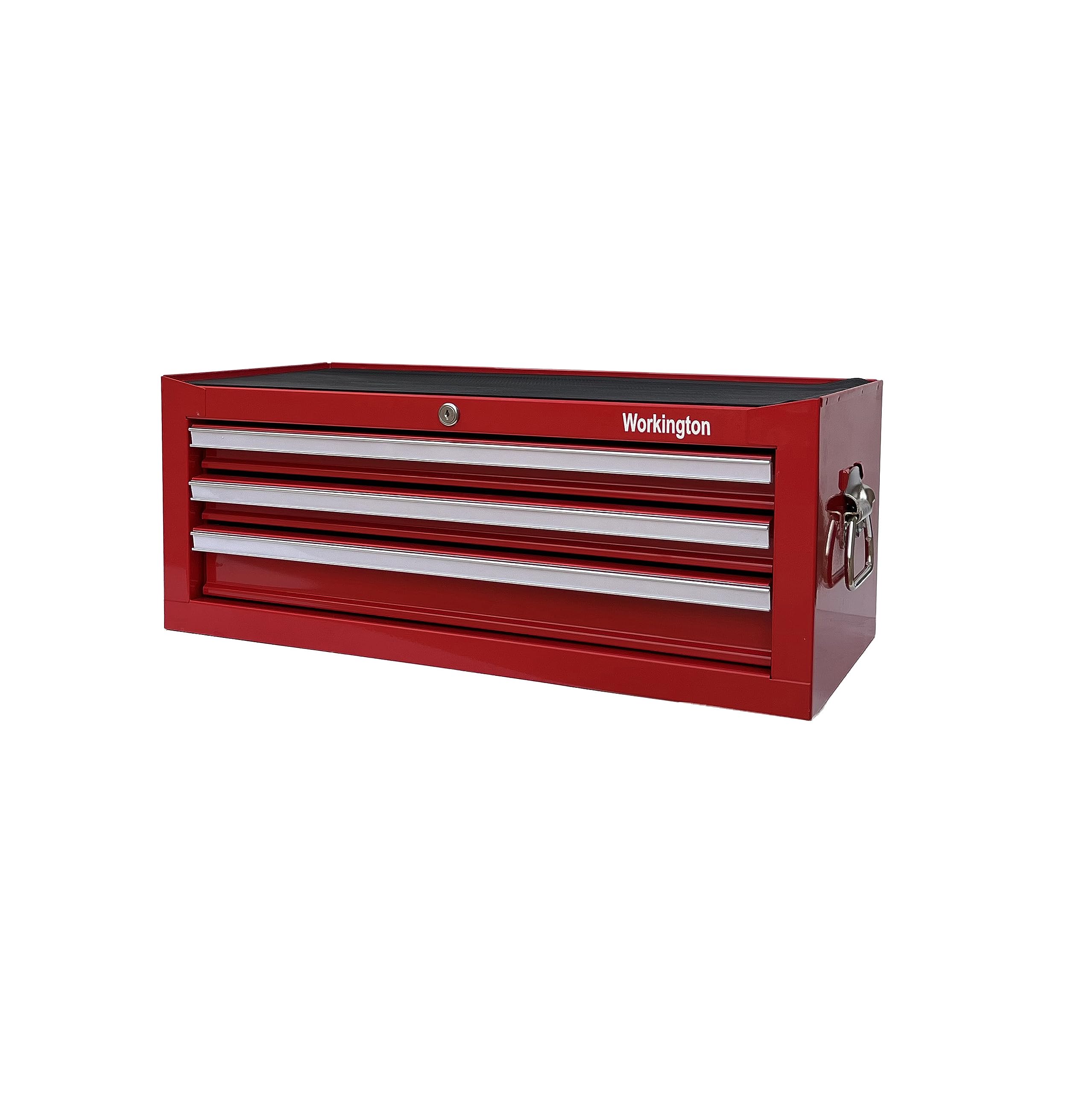 Workington Industrial 3-Drawer Portable Metal Tool Chest, 26