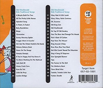 Old MacDonald Karaoke CD for Kids - Fun Sing-Along Songs for Family House Parties & Children's Birthday Celebrations