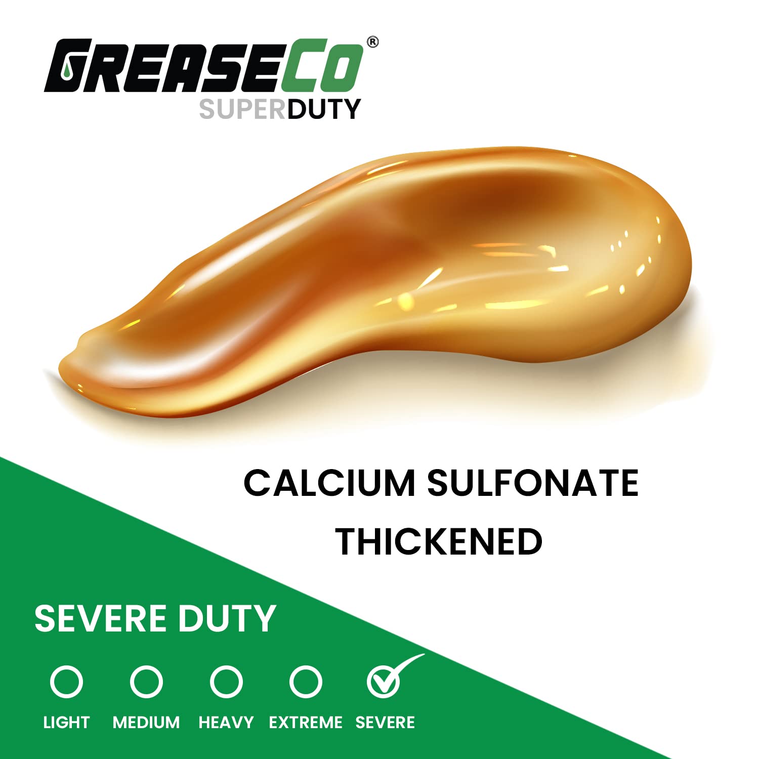 High Temp Wheel Bearing Grease - Calcium Sulfonate Marine Grease for Outboard Lower, Stern Drive & Steering Cables | Automotive Grease Gun Lubricant (10 Pack Tubes, NLGI 2, SuperDuty) - Ideal for Boats, Trailers & Heavy-Duty Vehicles