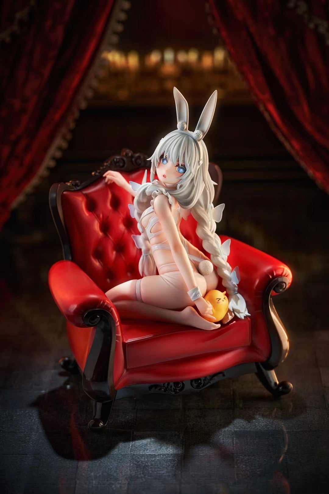 Azur Lane MNF Le Malin Anime Figure - Rainbow Studio Collectible | Perfect for Gaming Displays, Anime Collections & Office Decor