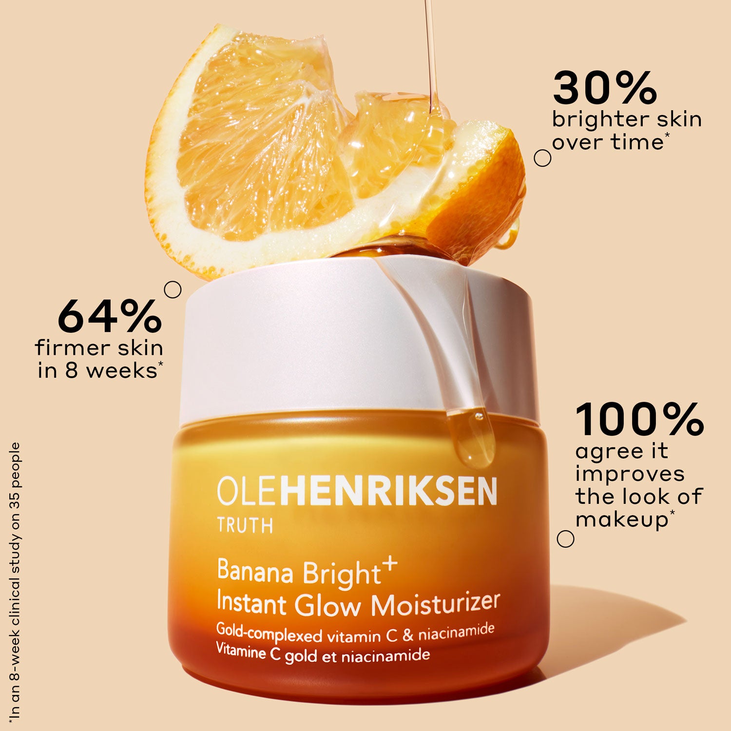 Banana Bright+ Instant Glow Moisturizer - Vitamin C Face Cream for Brightening & Hydration - Perfect for Morning Skincare Routine & Dull Skin Revival