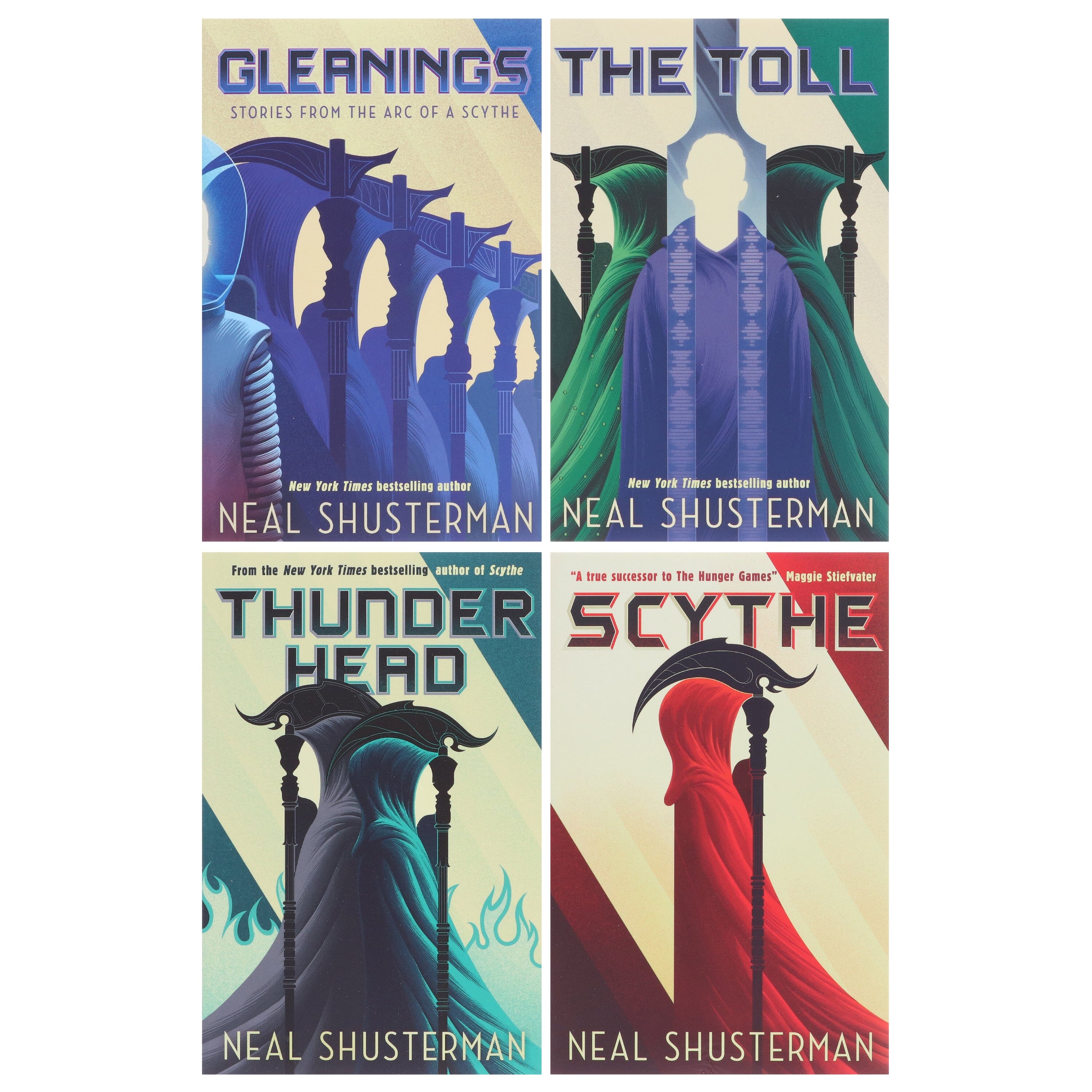 Arc of a Scythe 4-Book Box Set by Neal Shusterman | YA Dystopian Fiction Series | Paperback for Teens Ages 14+ | Perfect for Book Clubs & Fantasy Lovers