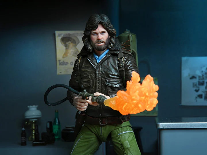 NECA The Thing Ultimate MacReady V2 Action Figure - Station Survival Edition - Collectible Horror Movie Toy for Fans & Display