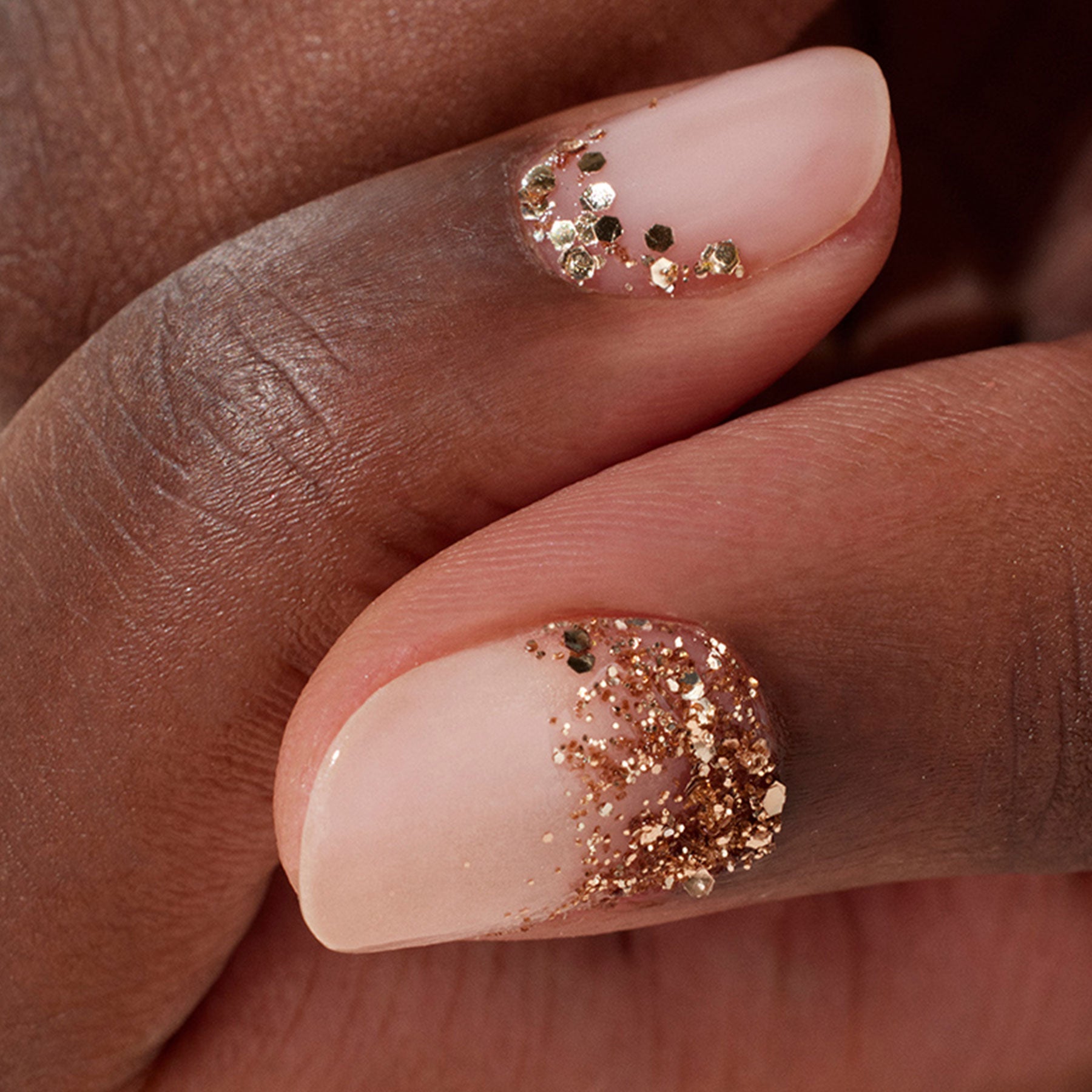 Eco-Friendly Rose Gold Biodegradable Glitter for Face & Body - Vegan Cosmetic Glitter for Makeup, Nails, Festival, DIY Crafts & Party Decorations