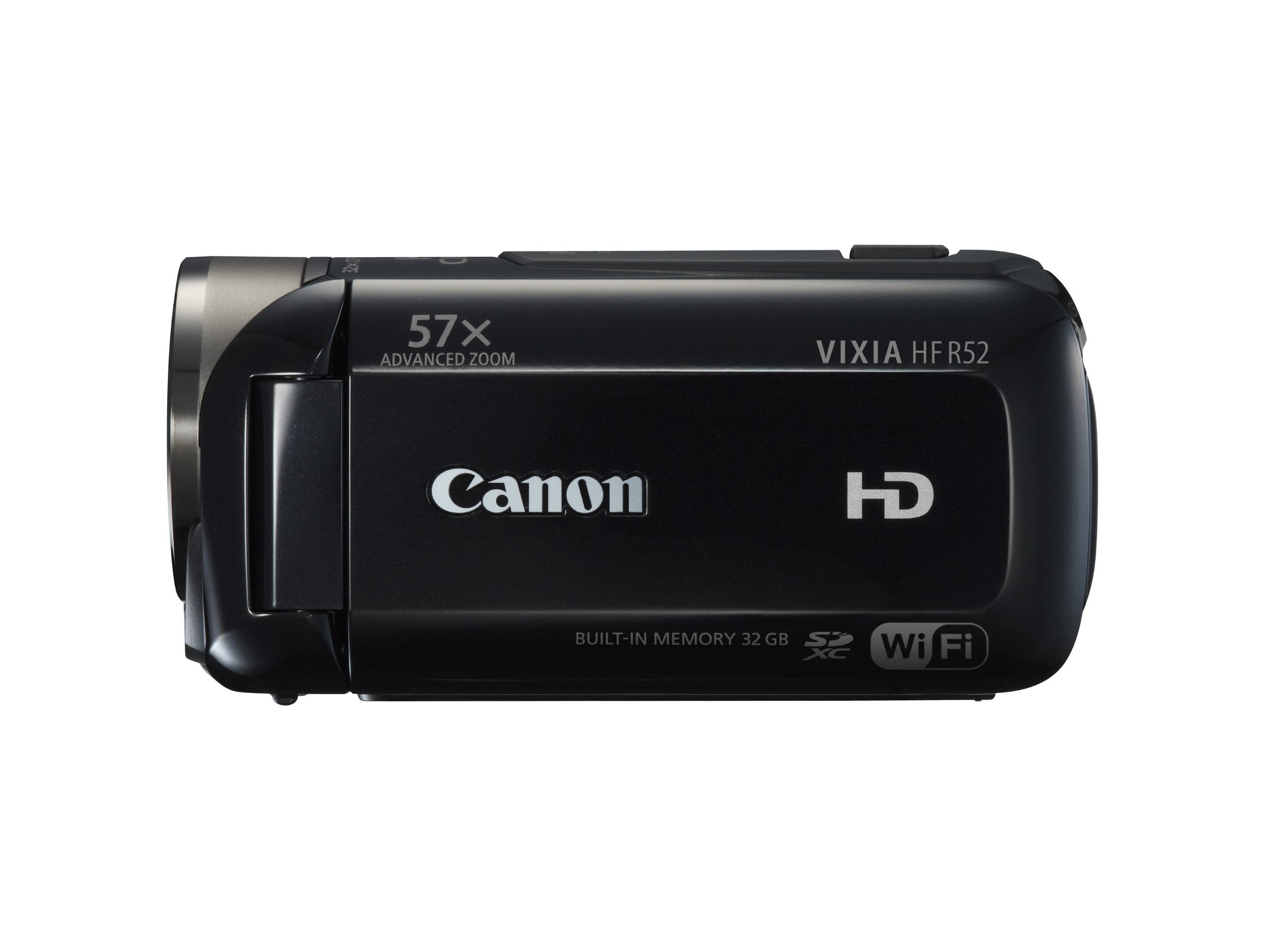 Canon VIXIA HF R500 Full HD Digital Camcorder (Black) - Renewed | Compact Camcorder for Travel Vlogging, Family Events & YouTube Videos