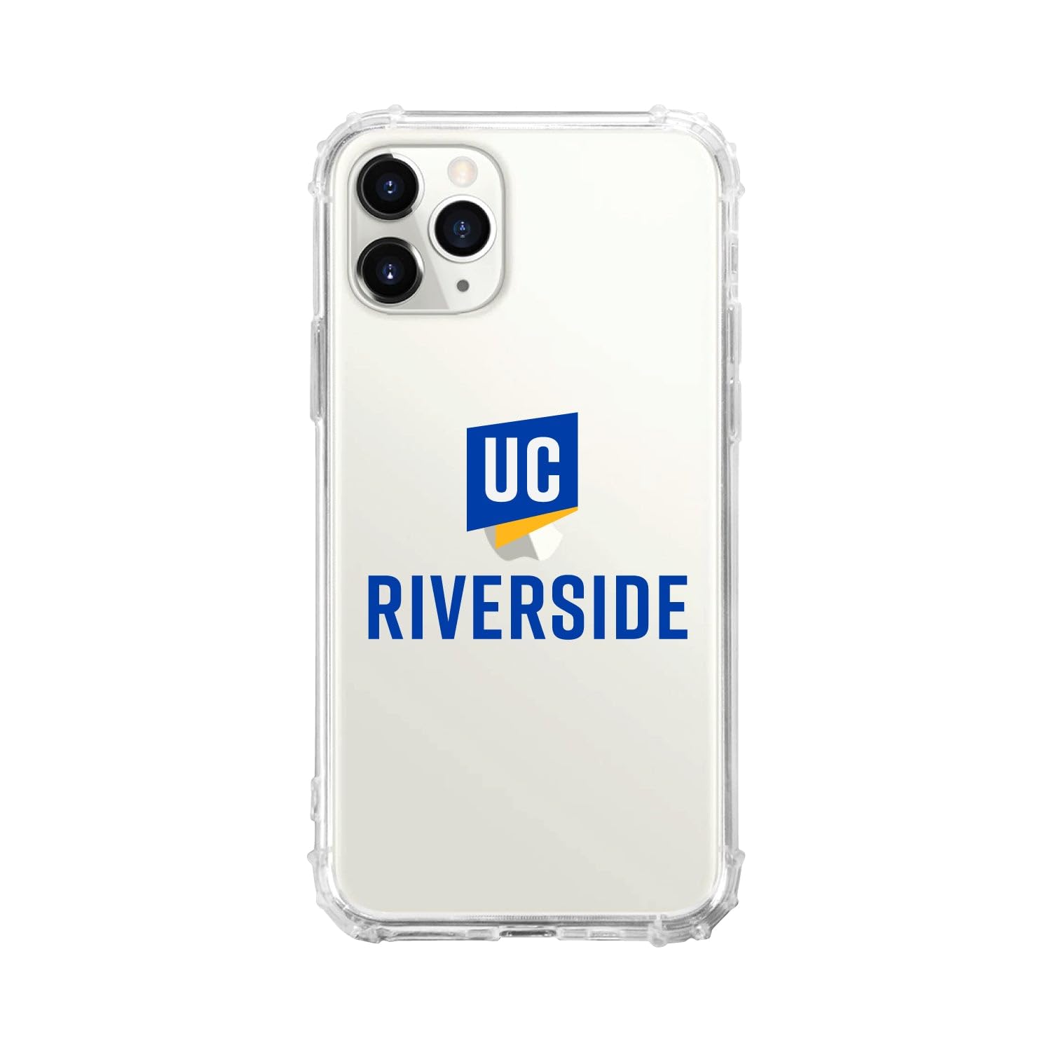 OTM Essentials Shockproof Phone Case for iPhone 13 Pro - Durable Tough Edge Protection | University of California Riverside (UCR) Alumni Gift | Classic White Design - Perfect for Campus Life & Everyday Use