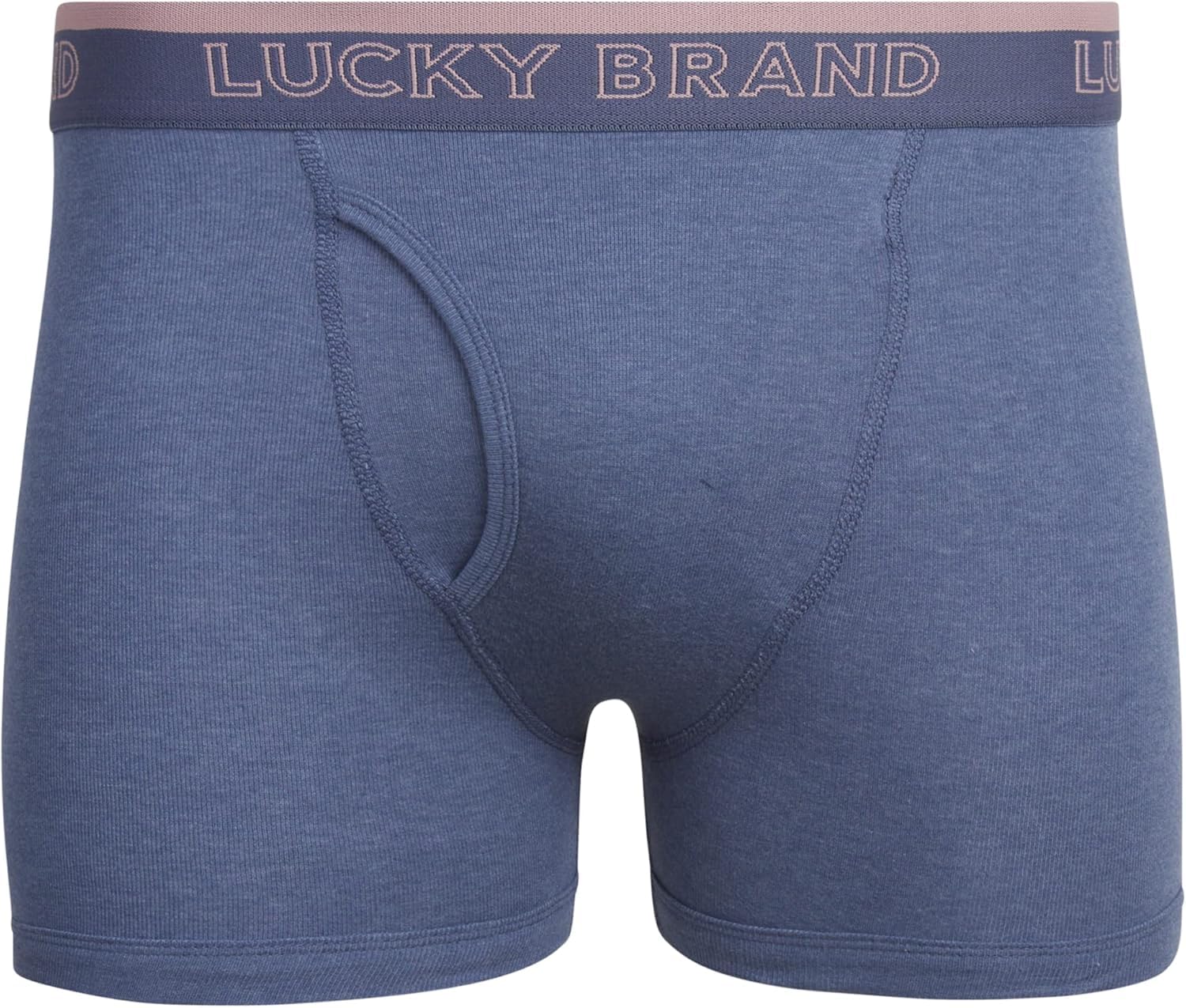 Lucky Brand Men's Boxer Briefs 3-Pack - Classic Cotton Underwear with Functional Fly for Everyday Comfort - Breathable & Soft Boxer Briefs for Men (S-XXL) - Perfect for Workout, Lounge & Daily Wear