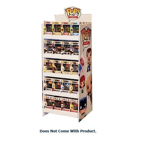 Funko Pop! 80-Piece Collector's Display Case with Premium Print - Brand New Retail Showcase for Action Figure Storage & Collection Display