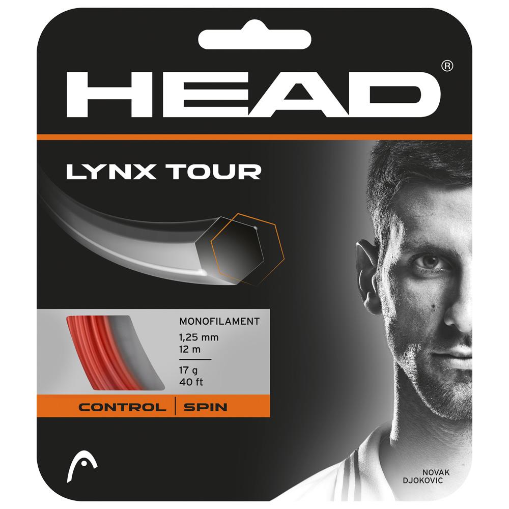Head Lynx Tour Orange Tennis String Set - High Performance for Competitive Play & Training
