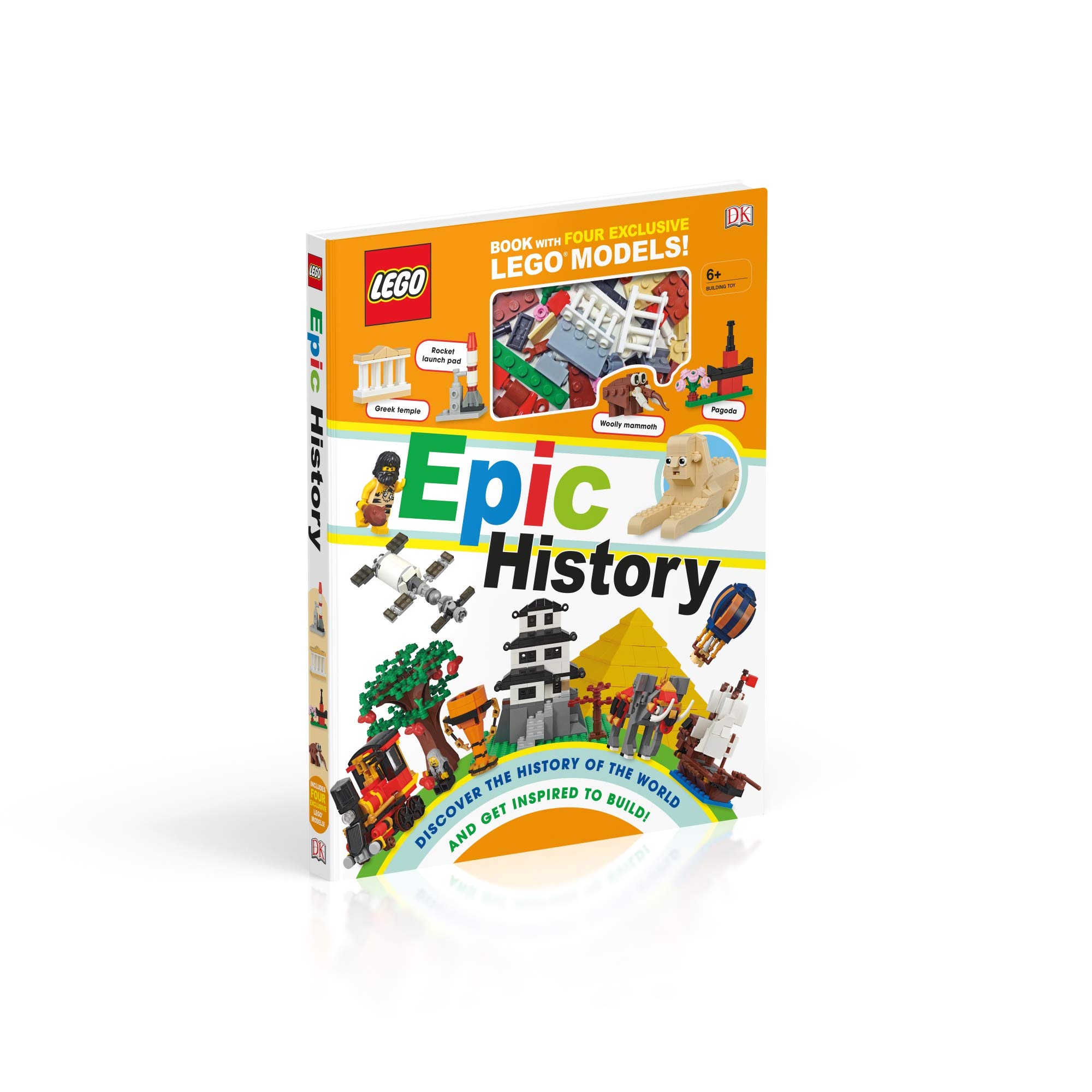 LEGO Epic History Building Kit with 4 Exclusive Mini Models – Perfect for Collectors, History Enthusiasts & Creative Play