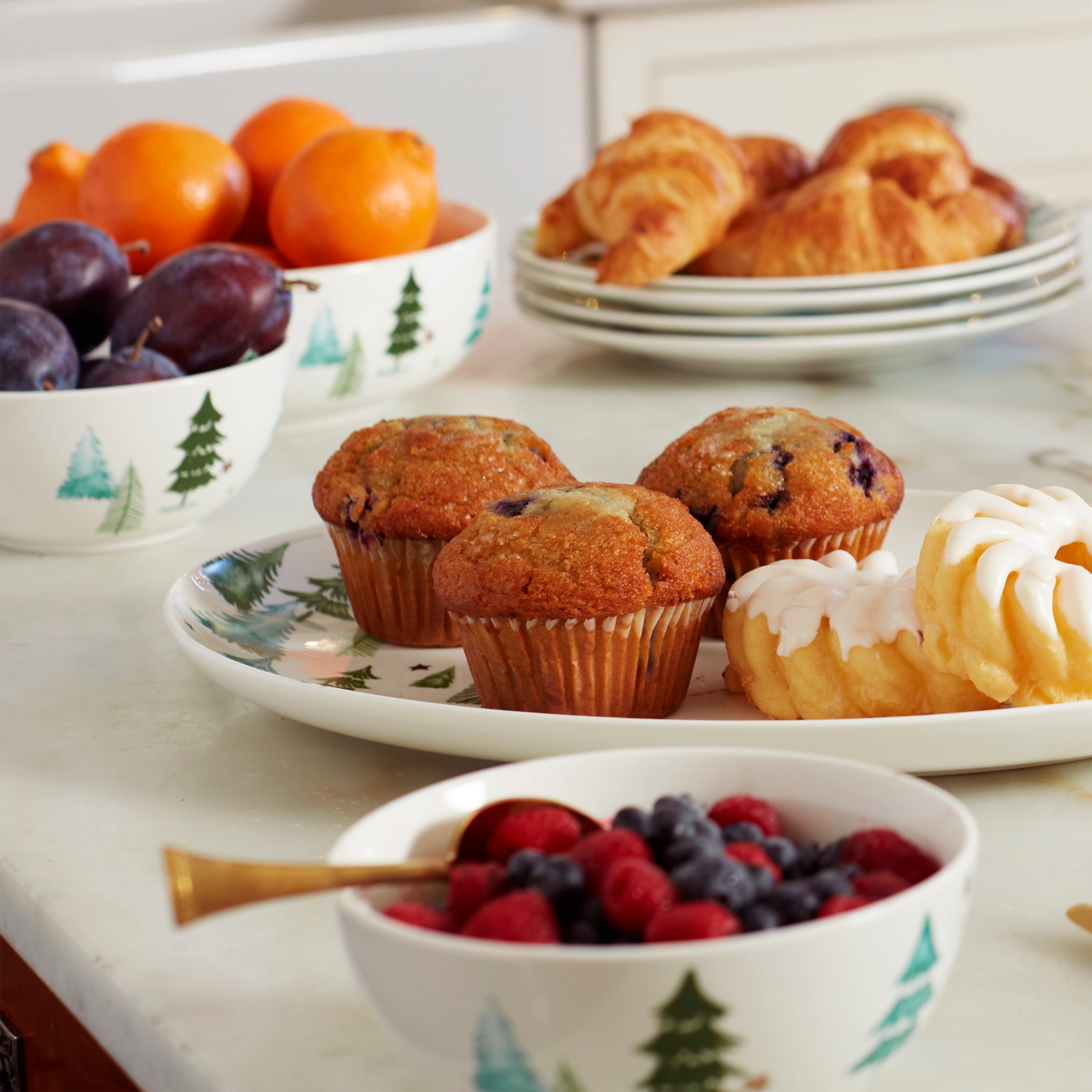 Balsam Lane 4-Piece All-Purpose Bowl Set - Durable & Versatile for Serving, Mixing, and Food Prep - Perfect for Kitchen, Dining, and Entertaining