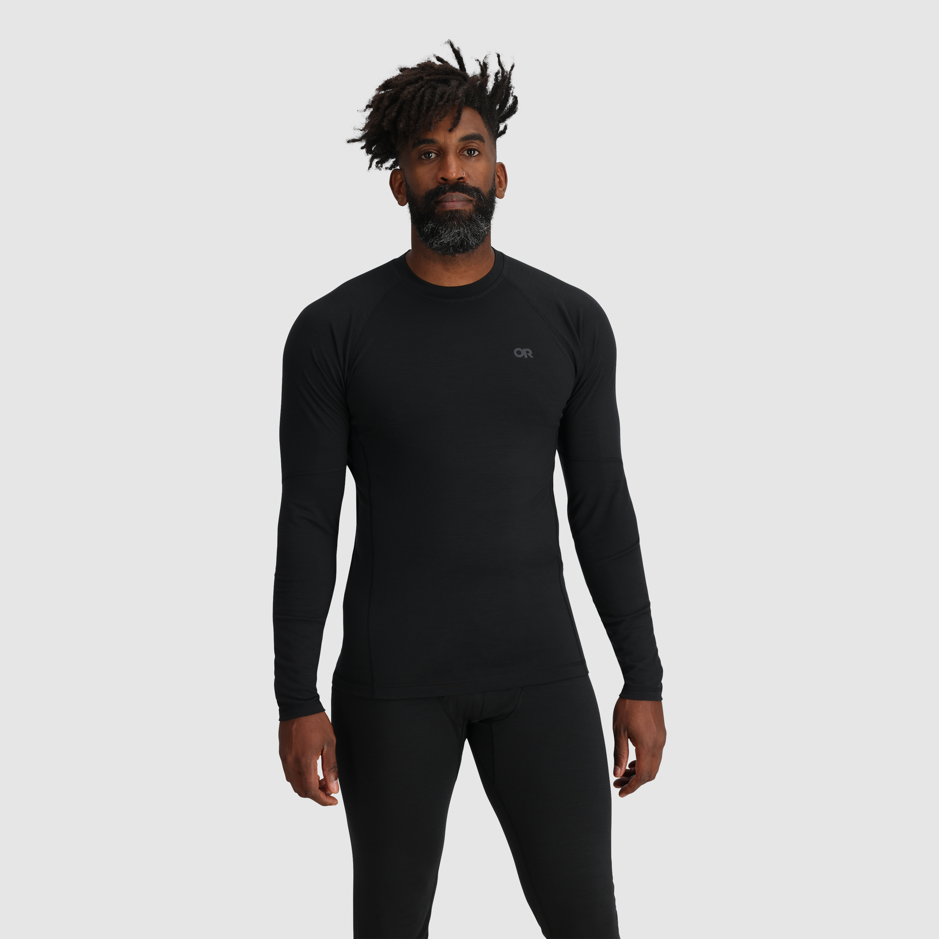 Men's Alpine Onset Merino 150 Crew Neck Base Layer - Lightweight Thermal Underwear for Hiking, Skiing & Outdoor Activities