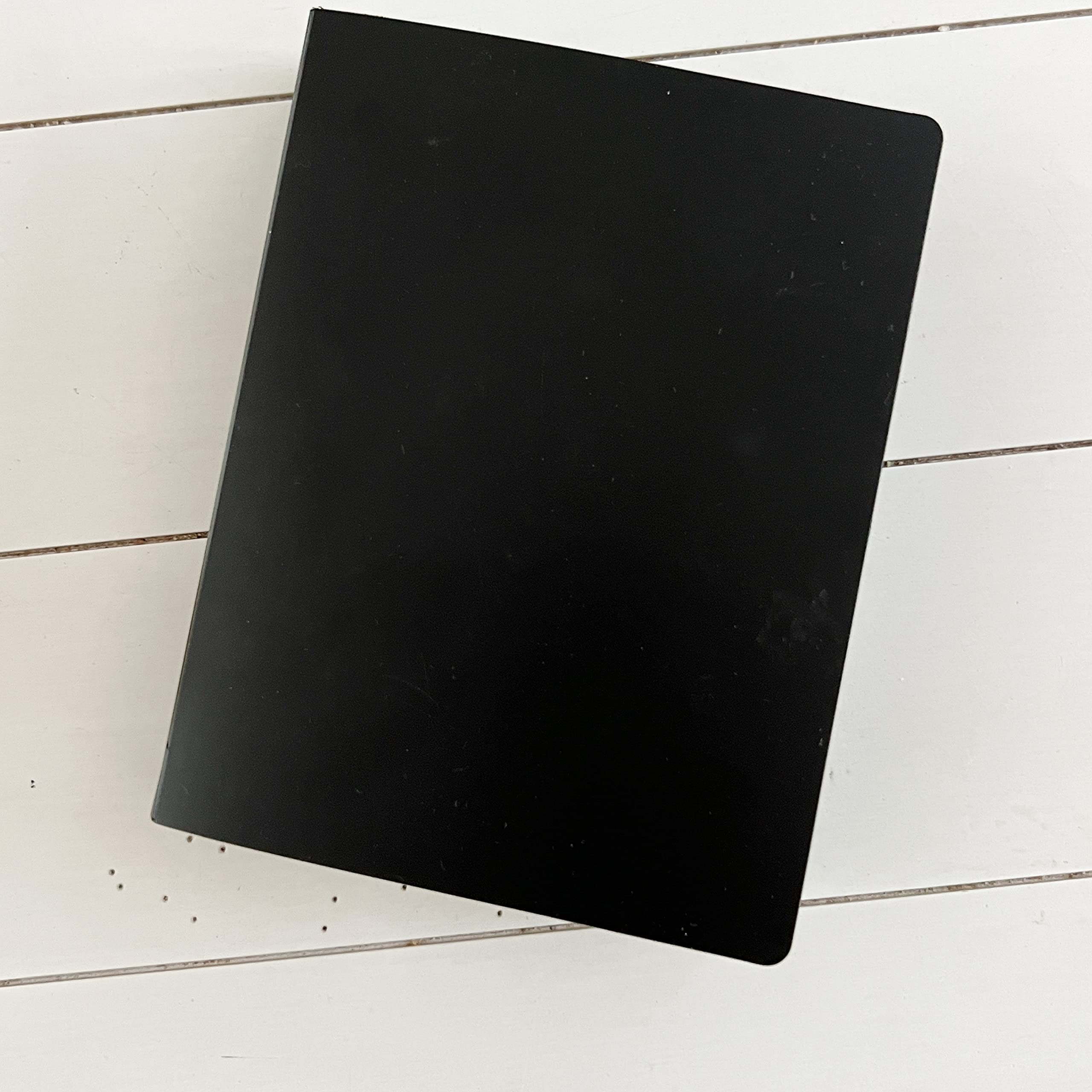 Black Photo Booth Photo Album for Wedding & Party - Holds 120 2x6 Photo Strips with Slide-In Design | Perfect for Event Memories, Guest Books & Photo Displays