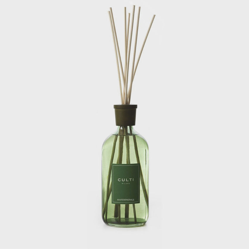 Culti Milano Thé Stile Reed Diffuser - Premium Home Fragrance for Living Room, Bedroom & Office | Long-Lasting Aromatic Scent with Natural Essential Oils