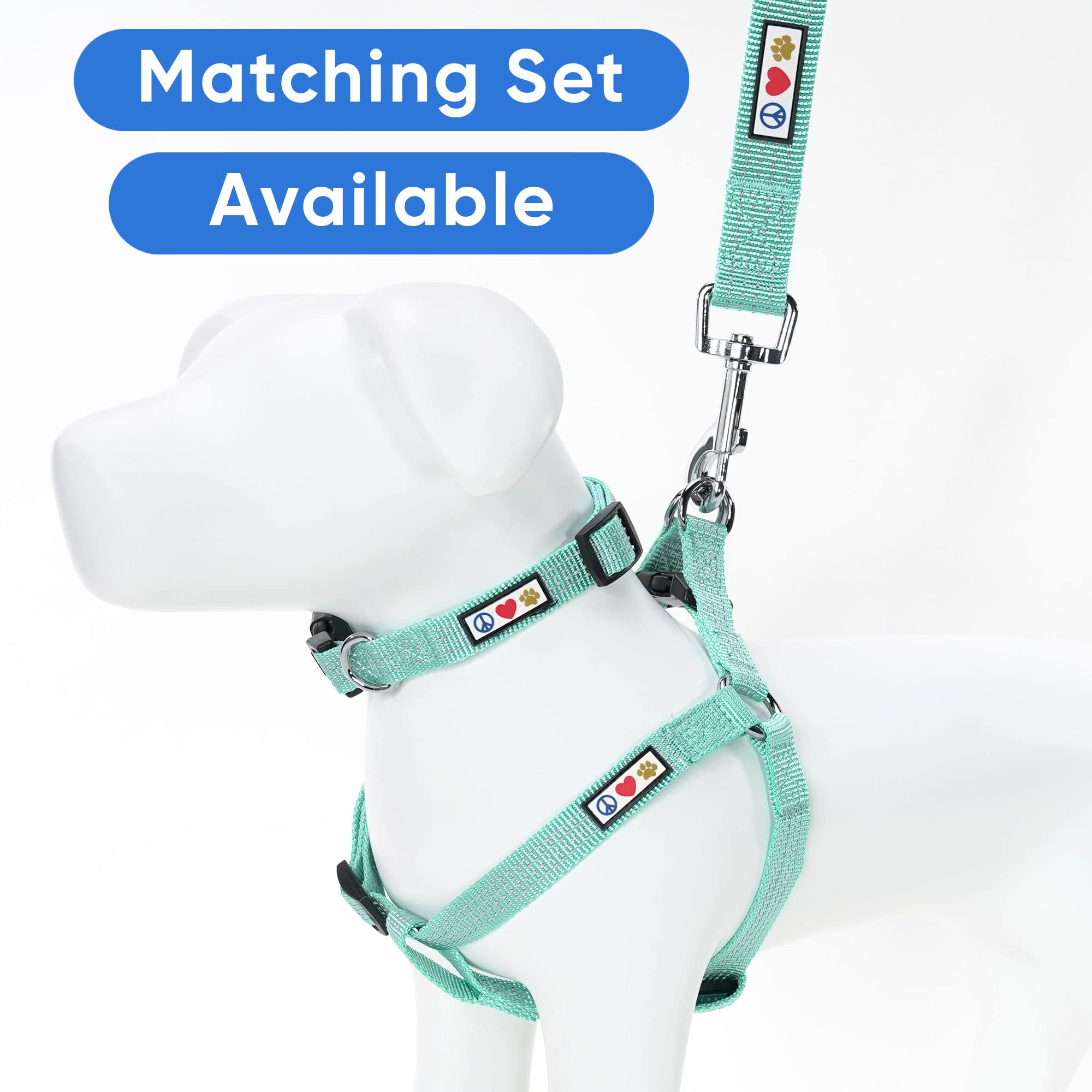 Pawtitas 6 FT Reflective Dog Leash with Comfortable Handle - Heavy Duty Pet Training Leash for Medium Dogs (4FT & 6FT Options) - Perfect for Night Walks, Jogging & Outdoor Adventures