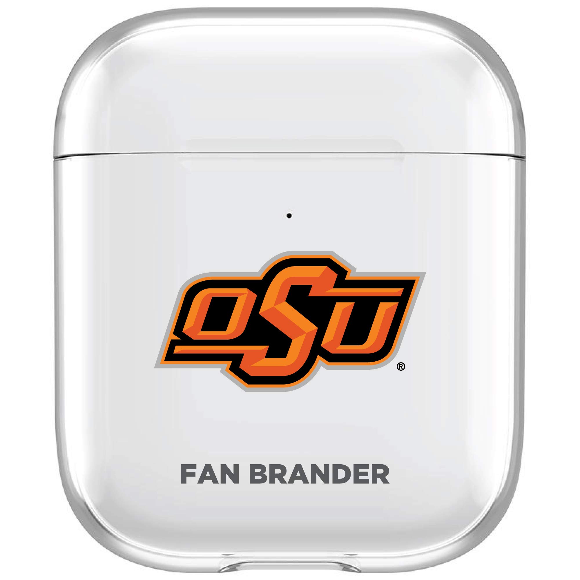 NCAA Fan Brander Clear AirPods Case - Durable Protective Cover for AirPods 1/2/3 & Pro - Perfect for College Sports Fans, Game Days & School Spirit Accessories