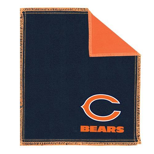 Official NFL Chicago Bears Microfiber Bowling Towel - Perfect for Bowling Alleys, Sports Events & Fan Gifts