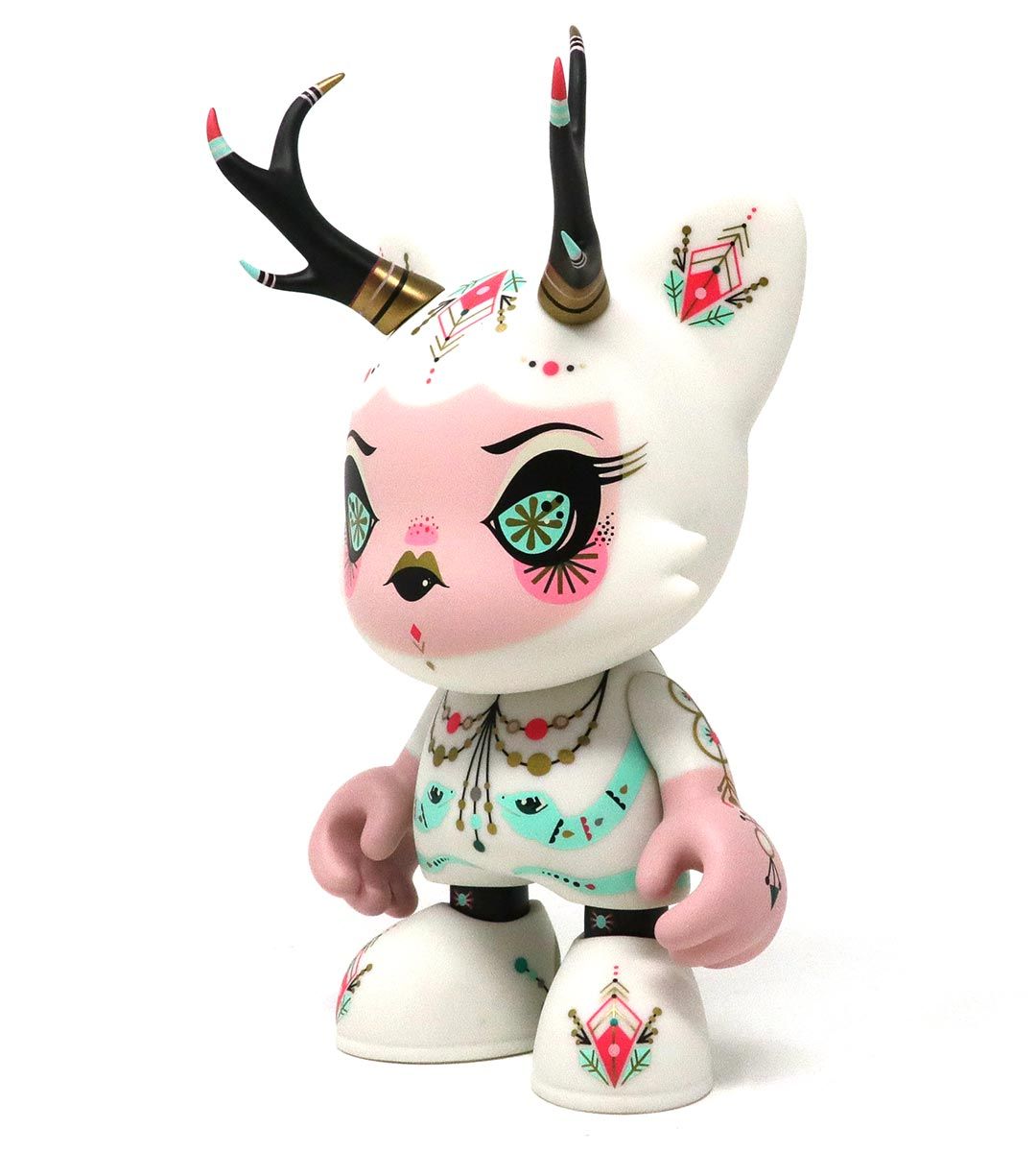 Frostbite Fauna Superjanky by Julie West - Whimsical Handmade Ceramic Sculpture for Home Decor & Gift Giving
