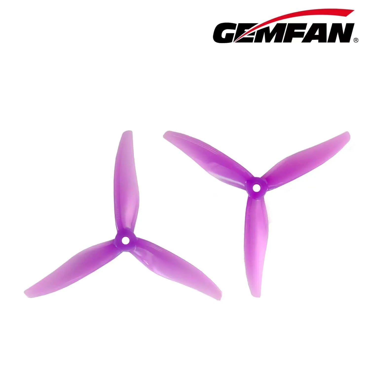 GEMFAN Hurricane Max 51377 5-Inch 3-Blade Propeller for FPV Racing Drones - 8 Pack - High Performance Carbon Fiber Props for Freestyle & Long Range Flying