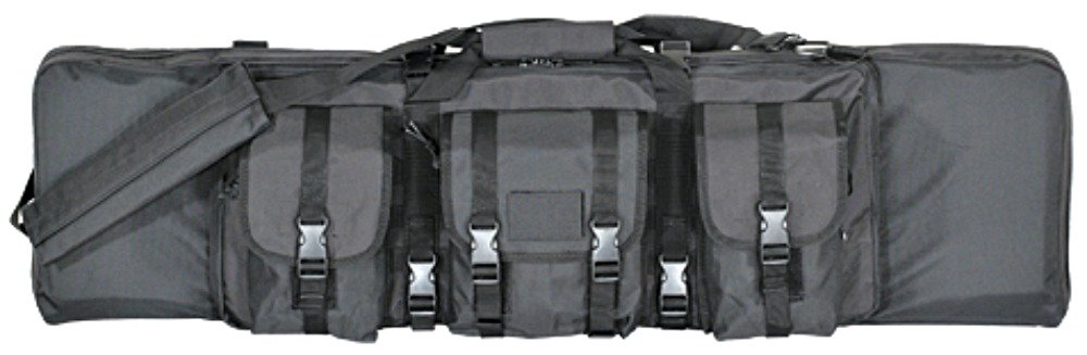 Northstar Tactical Weapons Double Rifle Padded Case - Heavy Duty Gun Bag for Hunting & Shooting Range - Secure Storage for Two Rifles or Shotguns (Perfect for Outdoor Adventures, Range Days & Firearm Transport)