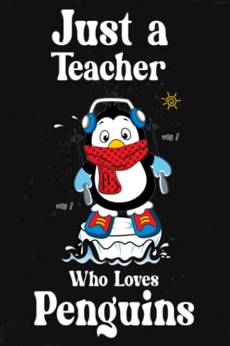 Cute Penguin-Themed Blank Lined Notebook for Teachers - Perfect Gift for Penguin Lovers | Ideal for Lesson Planning, Journaling & Classroom Use