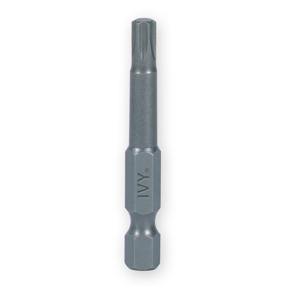 IVY Classic 45945 2-Inch T20 Torx Power Bit Set - 100-Pack Impact Plus Screwdriver Bits for Drills & Impact Drivers - Heavy Duty Construction, Automotive & DIY Projects