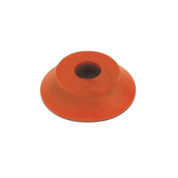 Red Thin Rubber Tapered Spacer - Durable Shock Absorber for Machinery, Automotive, and Industrial Equipment