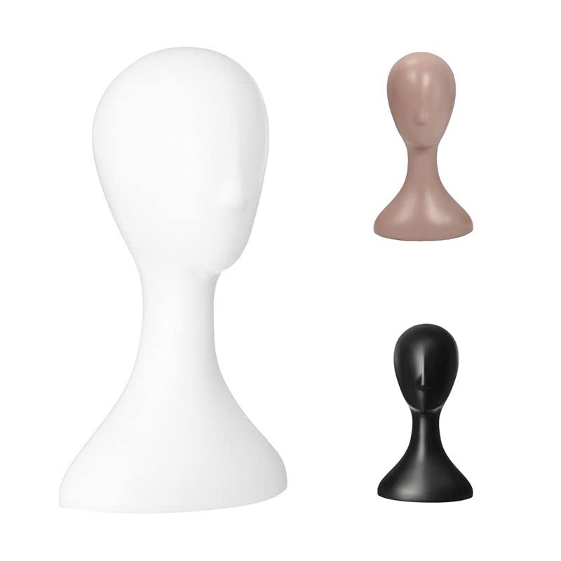 High-Quality White Plastic Female Cosplay Wig for Lady - Perfect for Anime, Halloween, and Costume Parties