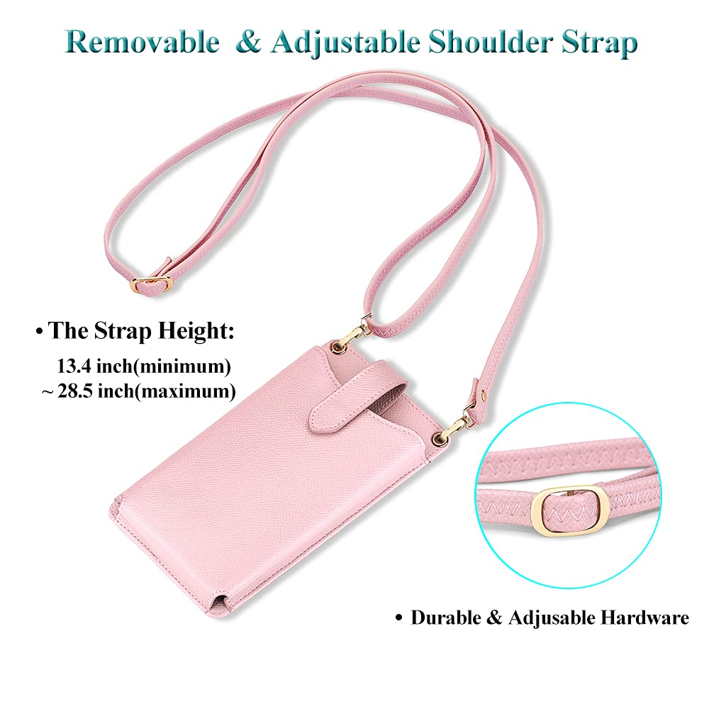Peacocktion Small Crossbody Bags for Women - Stylish Phone Purse with Adjustable Shoulder Strap | Perfect for Travel, Shopping & Everyday Use