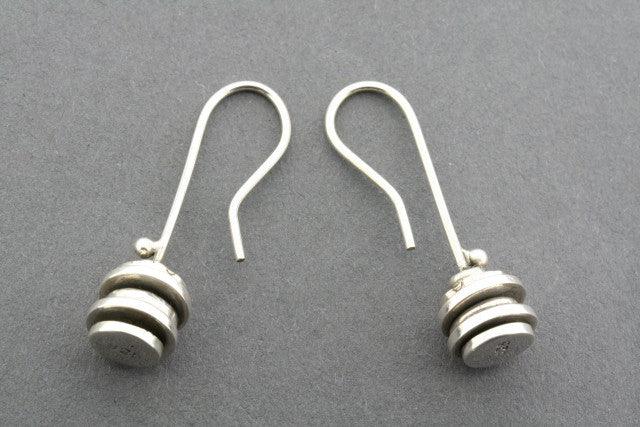 Multi Swivel Disc Drop Earrings for Women - Trendy Dangle Jewelry for Parties, Weddings & Everyday Wear
