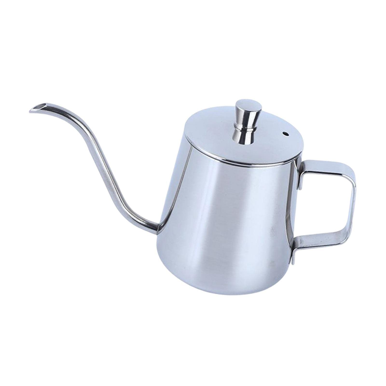 Premium Stainless Steel Gooseneck Stovetop Coffee Kettle - 350ML Pour Over Tea Kettle for Precise Brewing, Durable Water Pot for Home & Professional Baristas - Perfect for Pour Over Coffee, Tea, and Hot Chocolate Making