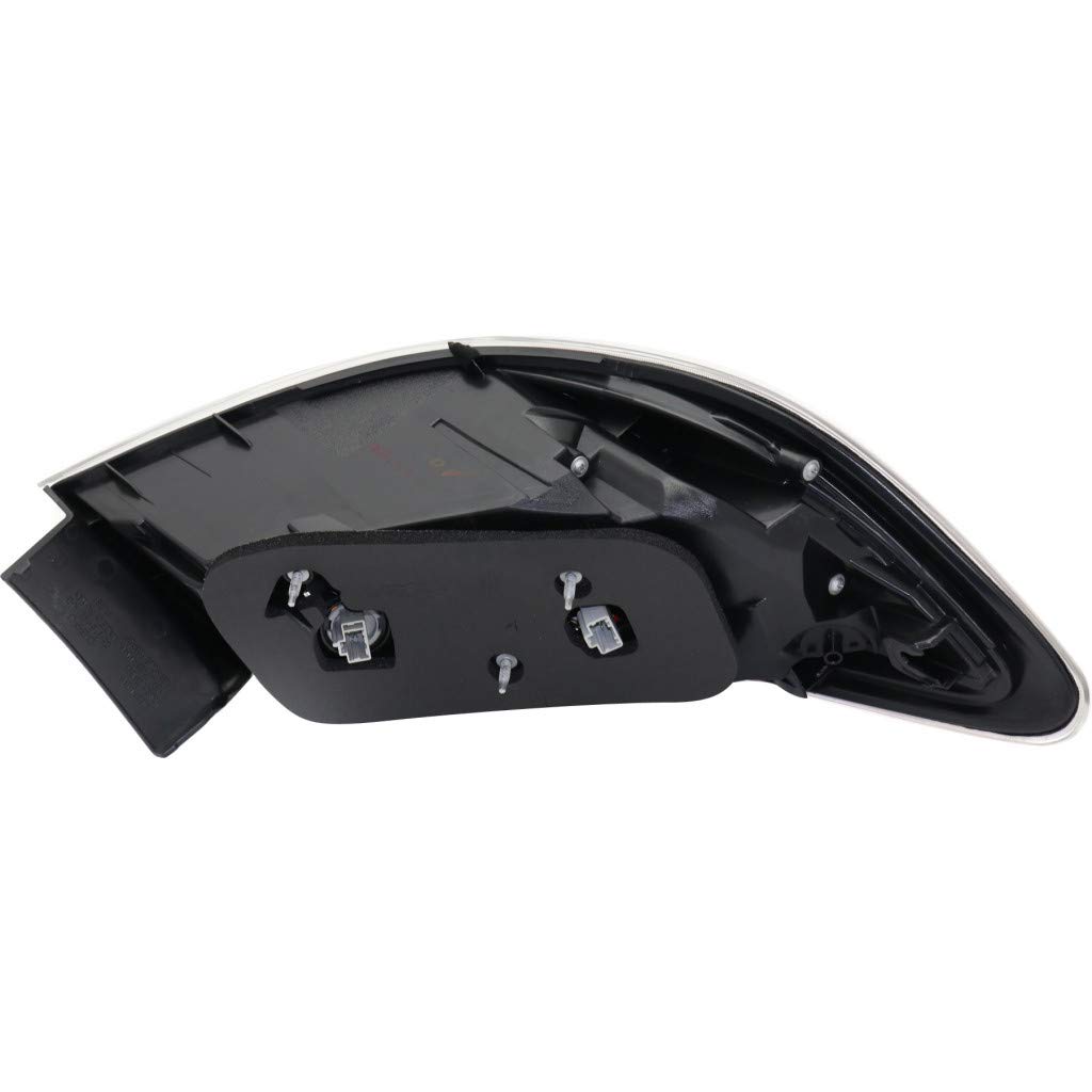 2010-2013 Mazda 3 Sedan LED Tail Light Assembly - Passenger Side (Right) | OEM Part# MA2801146 BBM5-51-150F | Perfect for Replacement & Night Driving Safety