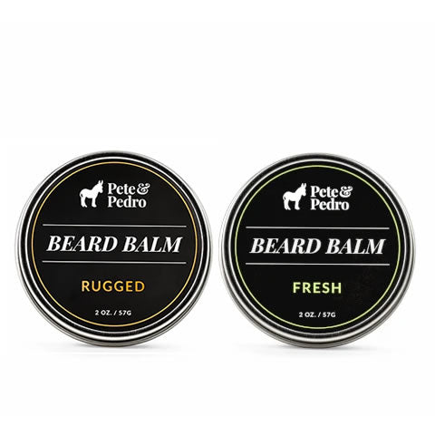 Natural Beard Balm for Men - Hydrating & Conditioning Beard Care with Shea Butter & Argan Oil - Perfect for Daily Grooming & Styling
