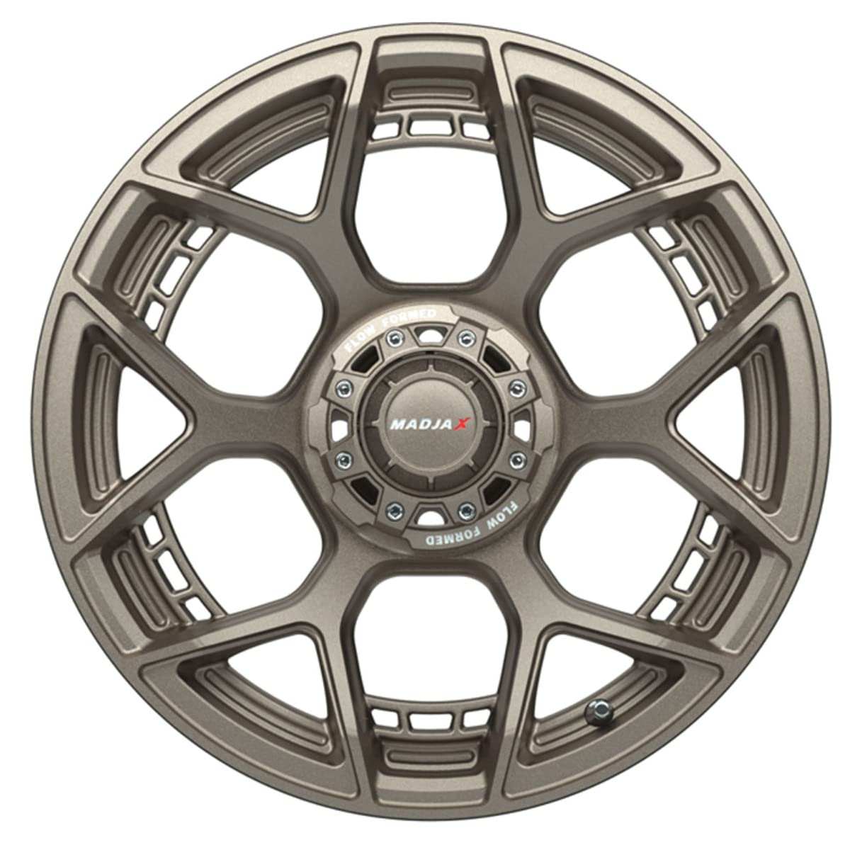 MadJax 15 Inch Golf Cart Wheels & Tires Combo - Matte Bronze Evolution Wheels with 215/40-15 (22