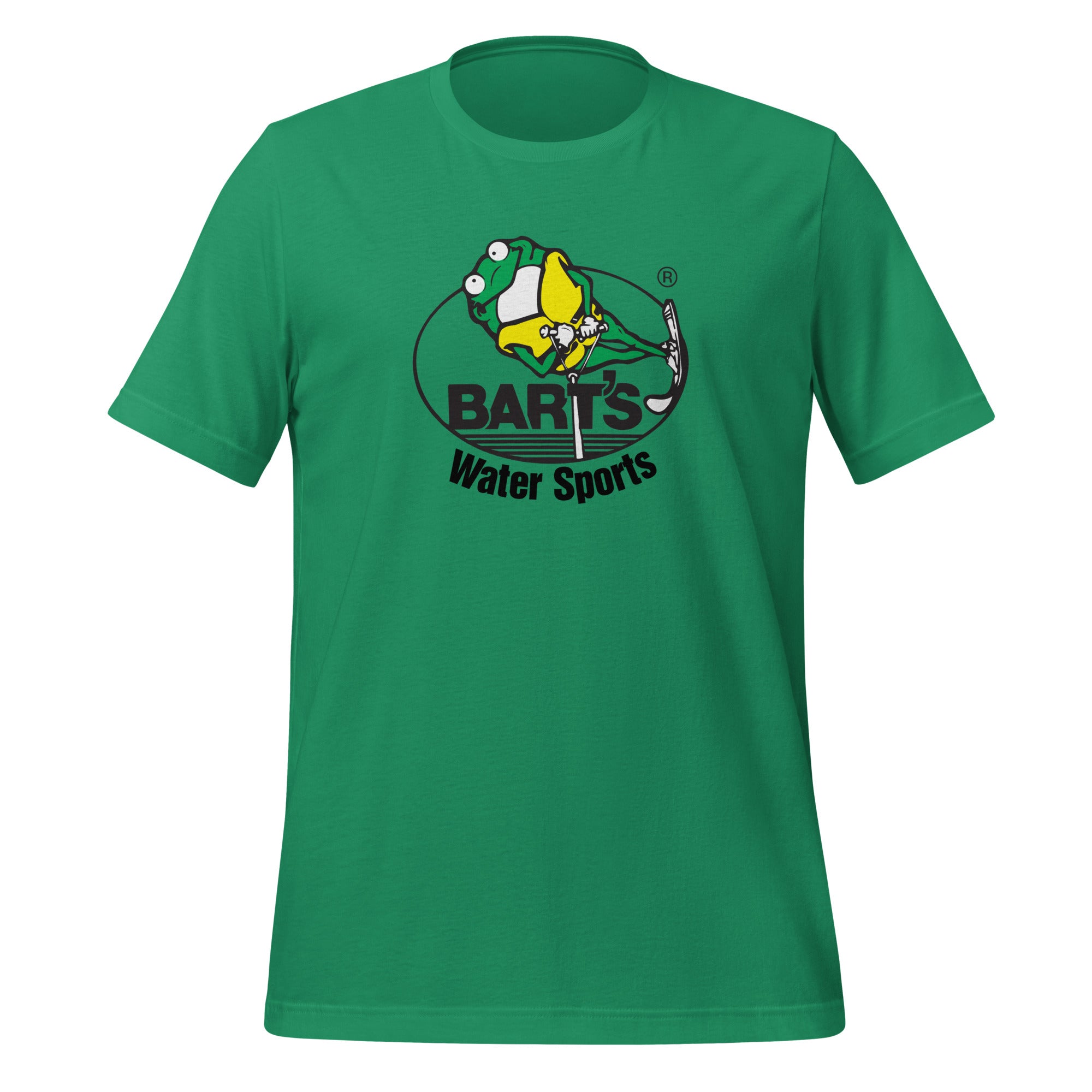 Bart's Water Sports Retro Water Ski Logo Unisex T-Shirt - Comfortable Cotton Tee for Water Skiing, Beach Outings & Casual Wear