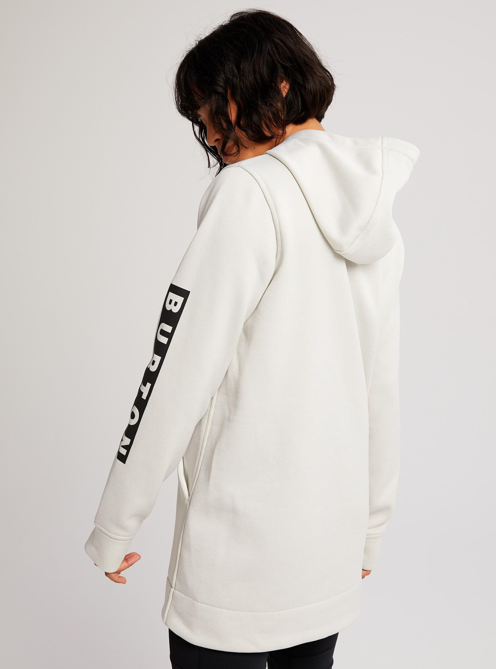 Burton Women's Oak Long Pullover Hoodie - Soft Fleece Lined Sweatshirt for Women | Cozy Winter Wear, Casual Outfit & Outdoor Activities