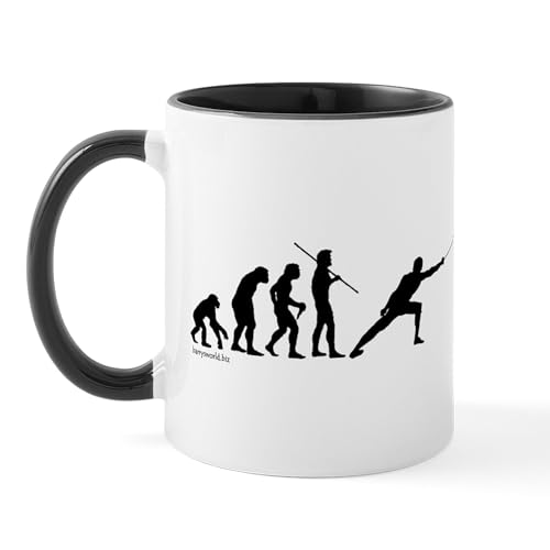White/Black Inside - Fencing Evolution Mug