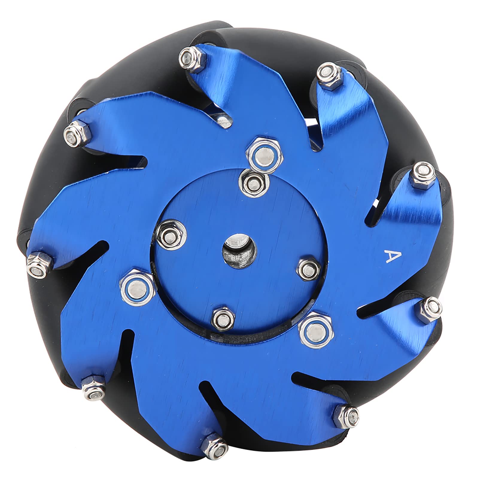 4 Inch Mecanum Wheel Set - 50mm Omnidirectional Wheel with 30KG Load Capacity, 45 Degree Right Wheel for Robot Drive - Perfect for Intelligent Robot Cars, DIY Robotics, and STEM Projects