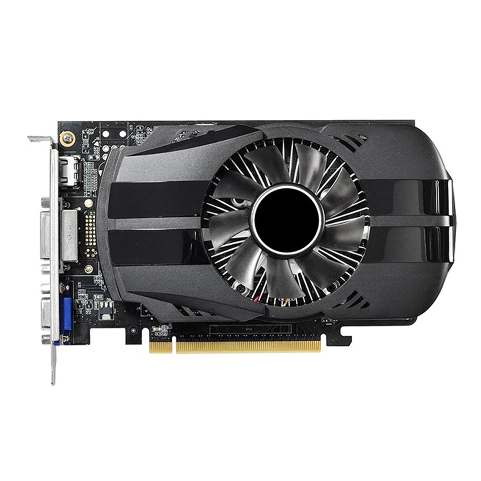 ASUS GeForce GTX 750 Ti 2GB GDDR5 128Bit Gaming Graphics Card - Compatible with GTX 650/760/1050 - Perfect for PC Gaming, Video Editing & 4K Streaming