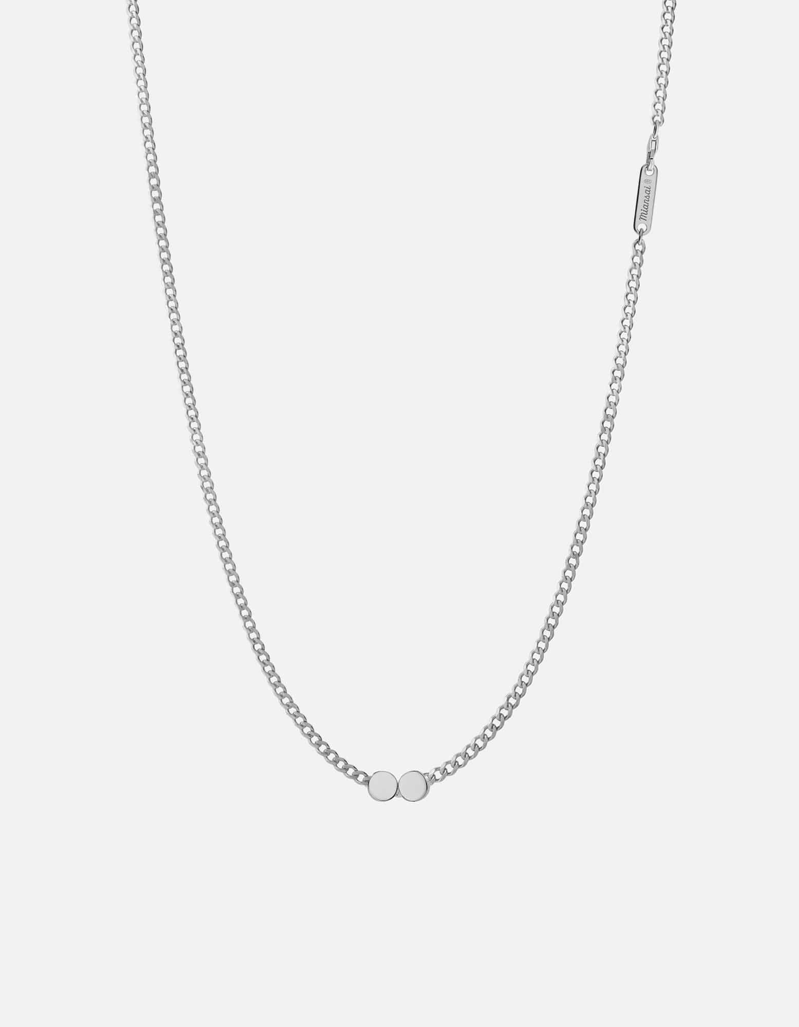 Sterling Silver Type Chain Necklace for Women - Elegant Layering Jewelry for Everyday Wear, Gifts & Special Occasions