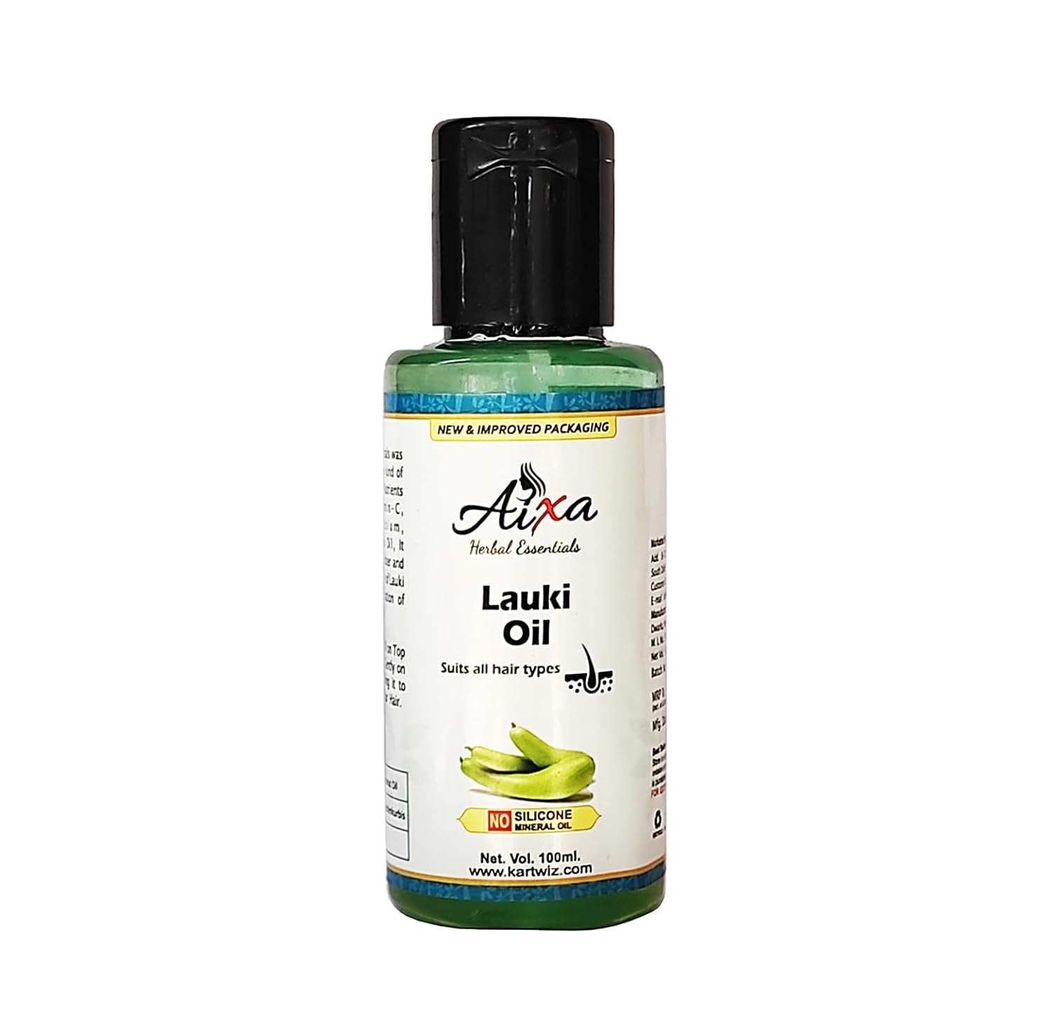 Herbigiri Herbal Lauki Oil for Hair Growth & Scalp Care - 100ml Bottle | Natural Hair Treatment for Thicker, Longer Hair | Perfect for Daily Hair Care & Massage