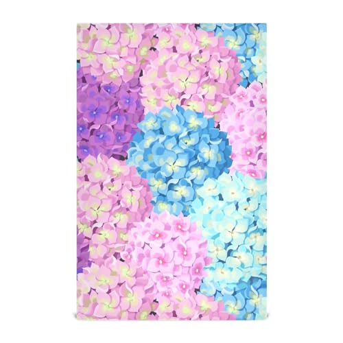 Colored Hydrangea Flower