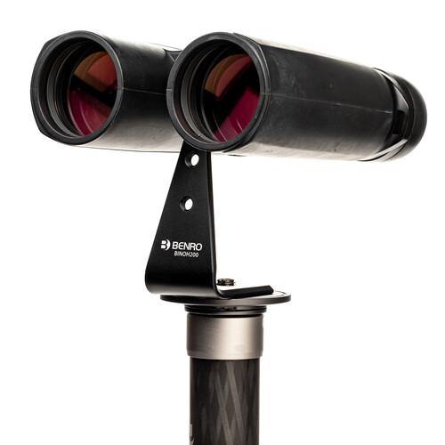Benro Arca Swiss Style Binocular Bracket - Compatible with Tripods & Monopods | Durable Aluminum Alloy for Outdoor Activities, Bird Watching & Stargazing