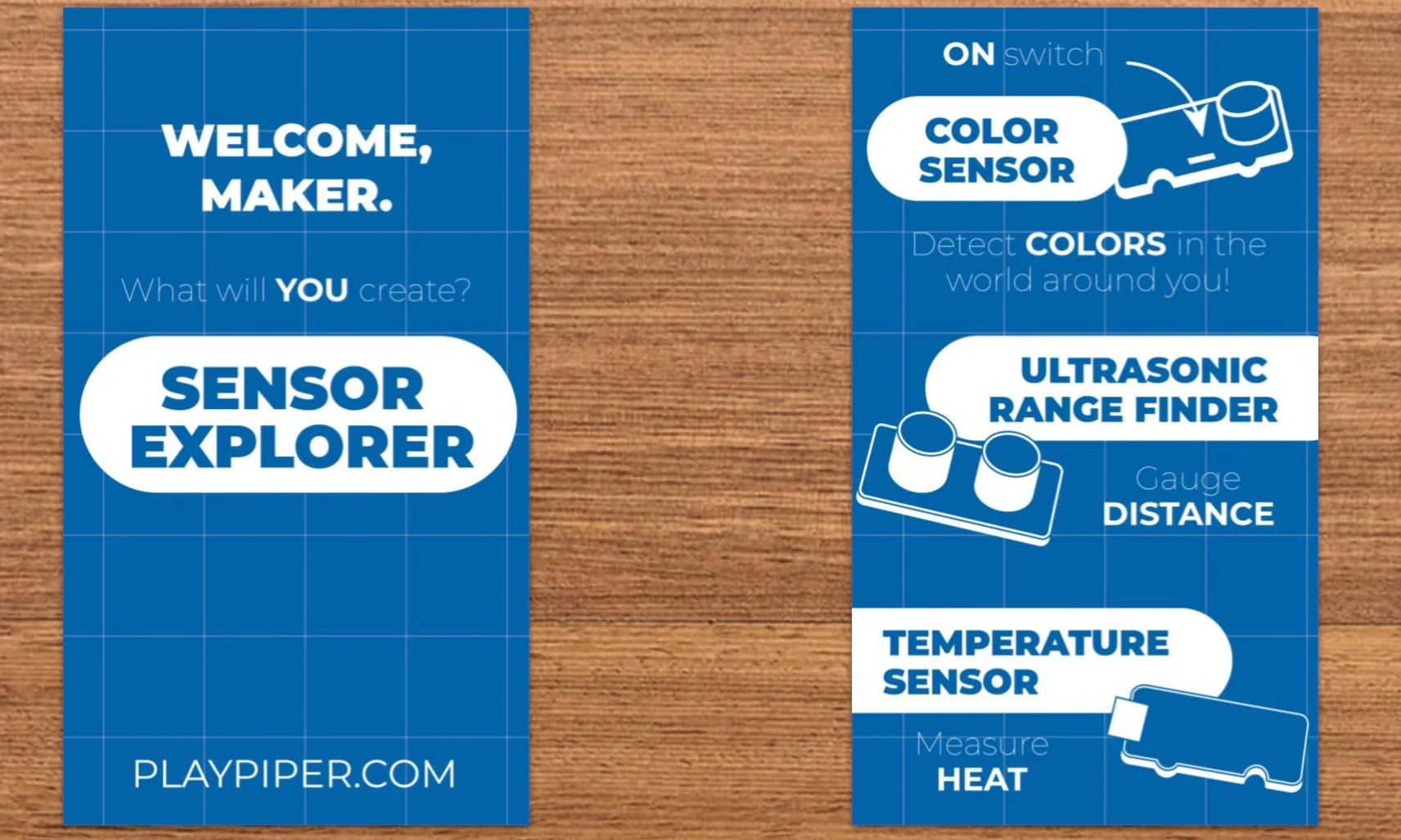 Piper Sensor Explorer Add-on Kit - STEM Learning & Coding for Kids - Perfect for Home & Classroom Science Projects